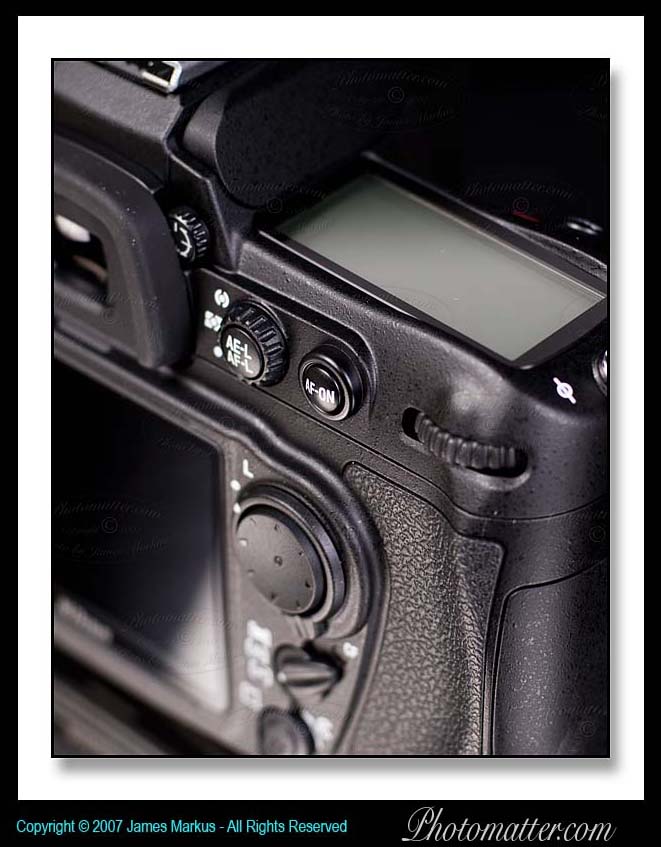 Picture of Nikon
D300 Command Dial, AF Buttons, and Diopter Adjustment